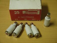 25 insertos de fusión DL seguro de fusión 10A 380V E16 RDA fusible de porcelana rojo segunda mano  Embacar hacia Mexico