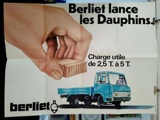 Berliet truck poster d'occasion  Expédié en Belgium