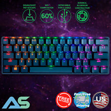 Teclado Razer Huntsman mini para jogos roxo clicável interruptores ópticos croma RGB comprar usado  Enviando para Brazil