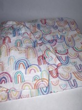 Lençol ajustável colorido arco-íris Pottery Barn Kids comprar usado  Enviando para Brazil