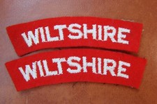 Pair wiltshire regiment for sale  STOKE-ON-TRENT
