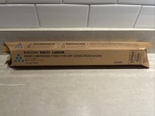 Cartucho de impressão ciano Ricoh Savin Lanier MP C2550/C9025/LD525C genuíno novo comprar usado  Enviando para Brazil