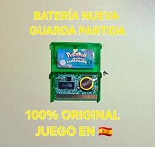 🇪🇸 Pokémon Edición Esmeralda ESPAÑOL 100% ORIGINAL Nintendo Game Boy... comprar usado  Enviando para Brazil