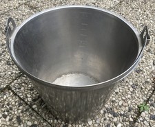 Edelstahleimer eimer edelstahl gebraucht kaufen  Rommerskirchen