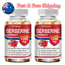 2 pacotes de berberina 1200mg - Cápsulas de berberina de alta potência - Suporte de açúcar no sangue comprar usado  Enviando para Brazil