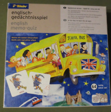 Englisch gedächtnisspiel memo gebraucht kaufen  Schwäbisch Hall
