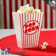 Popcorn boxes red for sale  RAINHAM