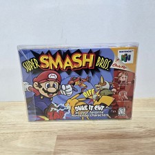 Super Smash Bros CIB (Nintendo 64, 1999) Completo CIB N64- EXCELENTE ESTADO  comprar usado  Enviando para Brazil