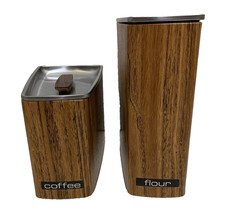 Vtg metal woodgrain for sale  La Porte
