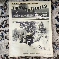 Toyota trails magazine for sale  Saylorsburg
