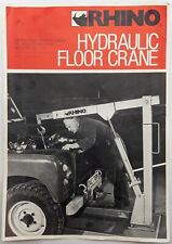 Original rhino hydraulic for sale  BOURNEMOUTH
