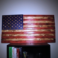 Handcrafted wooden american for sale  Columbia
