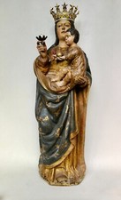 Rare vierge polychrome d'occasion  Uzès