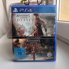 Assassin's Creed Odyssey + Assassin's Creed Origins PS4 | Testado CIB PAL comprar usado  Enviando para Brazil