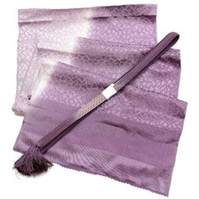 4016# Acessório Kimono Japonês Vintage Obiage e Obijime Conjunto de 2 Peças Seda comprar usado  Enviando para Brazil