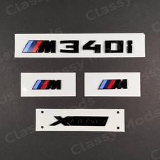 NOVO OEM M340i xDrive emblemas pretos brilhantes para BMW conjunto de emblemas M Power comprar usado  Enviando para Brazil