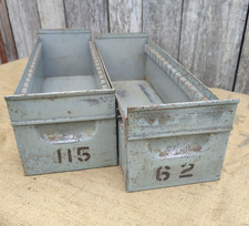 Vintage metal grey for sale  LIVERPOOL