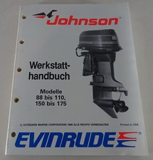 Werkstatthandbuch johnson boot gebraucht kaufen  Jever