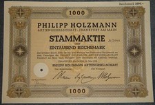 Philipp holzmann aktiengesells gebraucht kaufen  Deutschland