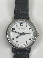 Vintage MONDAINE Clássico Quartzo Feminino Relógio Suíço M #A65830546 Preto Corrida comprar usado  Enviando para Brazil