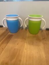 Usado, COPO INFANTIL MUNCHKIN MIRACLE 360 COM ALÇAS. COPO DE 7 OZ. LOTE DE 2. comprar usado  Enviando para Brazil