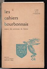 Cahiers bourbonnais 24 d'occasion  France