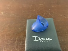 Bague bleu cristal d'occasion  Baccarat