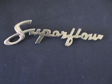 Superflow metal emblem for sale  Santa Rosa