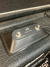 Peavey button footswitch for sale  MANCHESTER