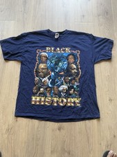 Camiseta Vintage Y2K Black History 365 Dupla Face Rap Hip Hop Tamanho 3XL comprar usado  Enviando para Brazil