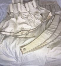 Pair vintage cream for sale  DROITWICH