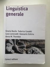 Linguistica generale usato  Monticello Brianza