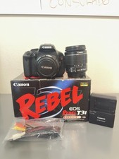Kit de Câmera Digital SLR Canon EOS Rebel T3i 18.0MP - Preta (DS126311), usado comprar usado  Enviando para Brazil