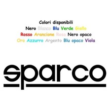 Adesivo sparco vinile usato  Acerra