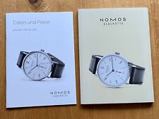 Nomos glashütte katalog gebraucht kaufen  Aßlar