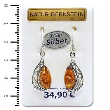Natur bernstein hrringe gebraucht kaufen  Meldorf