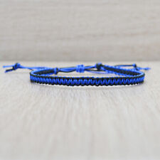 Bracciale corda nero usato  Chiavari