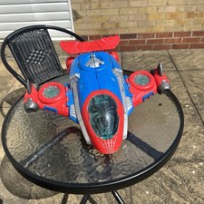 Hasbro spiderman jet for sale  LEICESTER