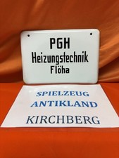 Emailleschild riginal ddr gebraucht kaufen  Kirchberg