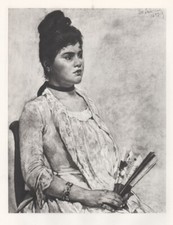 Giovanni fattori ritratto usato  Castellammare di Stabia