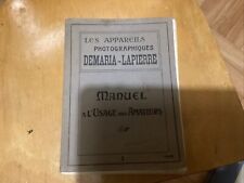 Manuel appareils photographiqu d'occasion  Toulouse-