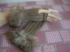Wrist warmers fingerless for sale  GLASGOW