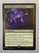 Magic The Gathering - Secret Lair: Everyone's Invited - Black Market Connections - Casi nuevo segunda mano  Embacar hacia Mexico