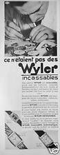 1933 advertising wyler d'occasion  Expédié en Belgium