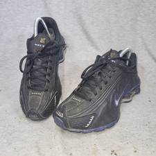 Usado, Tênis Nike Shox R4 preto azul masculino tamanho 6y UE 38.5 335990-004 comprar usado  Enviando para Brazil