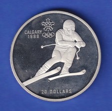 Kanada 1985 silbermünze gebraucht kaufen  München