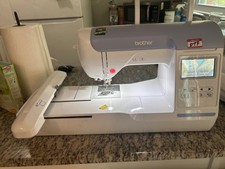 (FREE STUFF -NOVO EM FOLHA)Máquina de bordar Brother PE800 "LCD tela sensível ao toque USB comprar usado  Enviando para Brazil