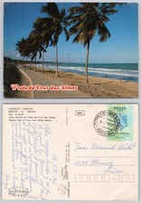 Cartão postal c32310 Praia da Cruz das Almas Maceió AL Brasil 1996 selo comprar usado  Enviando para Brazil