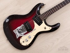 Usado, 1964 Mosrite Ventures Modelo Vintage Guitarra Vermelha Sunburst com Vibramute, Estojo comprar usado  Enviando para Brazil