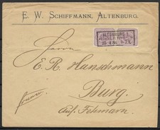 Deutsches reich brief gebraucht kaufen  Jena